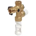 Groupe de Sécurité NF 1/2' à garde d'air orientable- Siège laiton pour eau neutr