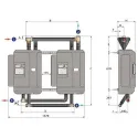 Module de préparation d'eau chaude sanitaire instantanée FWM 50-170