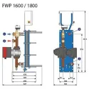 Préparateur eau chaude sanitaire instantanée FWP 1831-400