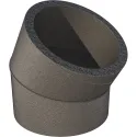 Coude à 30 pour CALOGAINE PRO D160, conduit circulaire rigide isolé en EPE