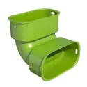 Coude vertical OPTIFLEX PRO pour conduit oblong 100X50