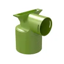 Manchettte droite pour 1 conduit OPTIFLEX PRO D75 et une bouche D125