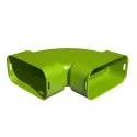 Coude horizontal OPTIFLEX PRO pour conduit oblong 130X60