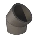 Coude à 45 pour CALOGAINE PRO D180, conduit circulaire rigide isolé en EPE