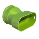 Raccord caisson OPTIFLEX PRO pour conduit oblong 100X50