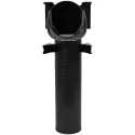 Adaptateur pour bouche en circulaire D80 mm