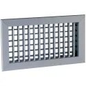 Grille double déflexion de soufflage en aluminium SC 102D par clips 800x200