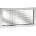 Grk-fp-r - grille alu quadri.595x595+plenum