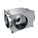 Caisson C4 ECOWATT régulé, 9200 m3/h, refoul. horiz modulable, tri 400V