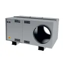 Caisson C4 Ecowatt régulé, 1000 m3/h, refoul. horiz dble piquage, mono 230V
