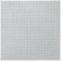 DFZ-R 675 S/R D 200-diffuseur tôle perfo reprise 675x675+plenum d200 supérieur