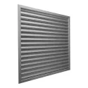 Grille extérieure de soufflage/reprise, alu, D 1000 x 1500 mm