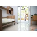 Bouche d'extraction murale ou plafond blanc RAL9003 30% en aluminium D125