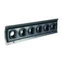 Diffuseur à buses AC 190 Conduit 900X200 RAL9006MAT