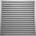 Grille extérieure de soufflage/reprise, alu, D 700 x 1000 mm