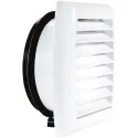 Gap 100 - grille de façade pour ensemble silencieux scd circ diamètre 100