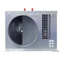 Caisson C4 Ecowatt, 2200 m3/h, refoul. vertical en ligne, iso 25 mm, mono 230V