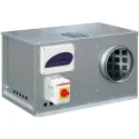 Caisson C4 régulé, 1500 m3/h, coudé à 90 ,dépressostat et inter de proximité