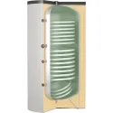 Ballon préparateur ECS 300L spécial PAC, 2 échangeurs et revêtement Polywarm