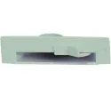 Trappe aspirante de cuisine blanche seule 21,7 X 5,5 cm