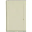 Prise PVC rectangulaire 8.9 X 13.3 cm amande