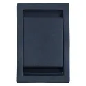 Prise PVC rectangulaire 8 X 12,2 cm anthracite