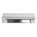 Trappe aspirante de cuisine blanche seule 23 X 7,2 cm