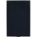 Prise PVC rectangulaire 8.9 X 13.3 cm noire