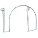 Support flexible en métal chromé