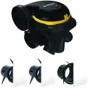 Kit VMC Simple flux EasyHOME Auto DHU + 3 grilles design ColorLINE