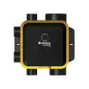 Kit VMC Simple flux EasyHOME Auto DHU COMPACT + 3 grilles design ColorLINE