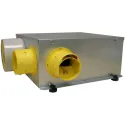 Caisson VMC métallique standard extra-plat, hauteur 147 mm