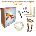 Liaison Frigorifique Préchargée 1/4-1/2 Quick Connect Plus Pack6