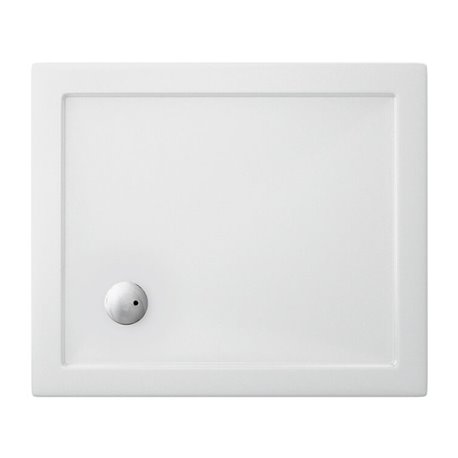 Receveur de douche Z11 rectangle bonde sur le côté Z1164 90x80 cm