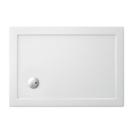 Receveur de douche Z11 rectangle bonde sur le côté Z1166 100x76 cm