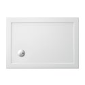 Receveur de douche Z11 rectangle bonde sur le côté Z1167 100x80 cm