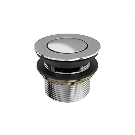 Bonde avec vidange Clic-clac CW1 pour baignoire avec trop-plein