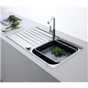 Evier Argos AGX/AGT 211-100 Inox lisse 666386
