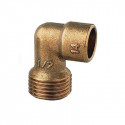 Mamelon plomberie fer cuivre coudé mâle 3/8" Ø 14 Réf : 04549 Adrien Riquier
