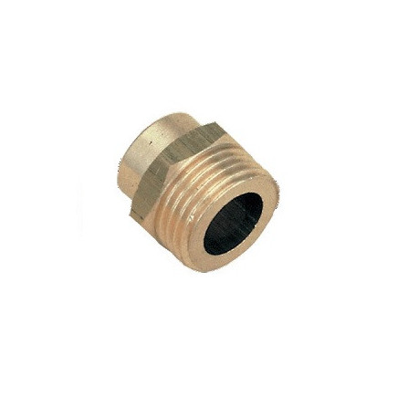 Mamelon plomberie droit fer cuivre mâle / femelle 3/8" Ø 10 Réf : 02825