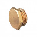 Bouchon laiton brut mâle 3/4" Ø 20x27 Réf : 03705