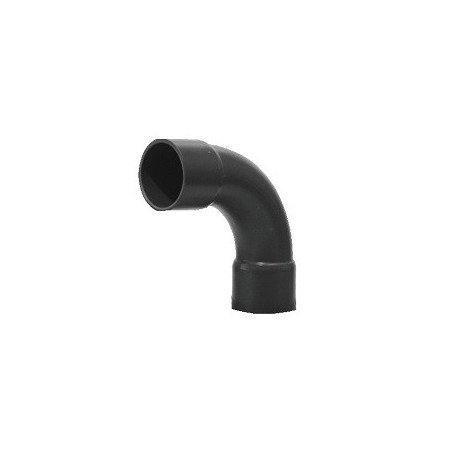 Coude PVC pression 90 ° grand rayon femelle / femelle ⌀ 32 - Réf : SIV32