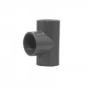 Té PVC pression 90 ° femelle / femelle / femelle ⌀ 40 - Réf : TIV40