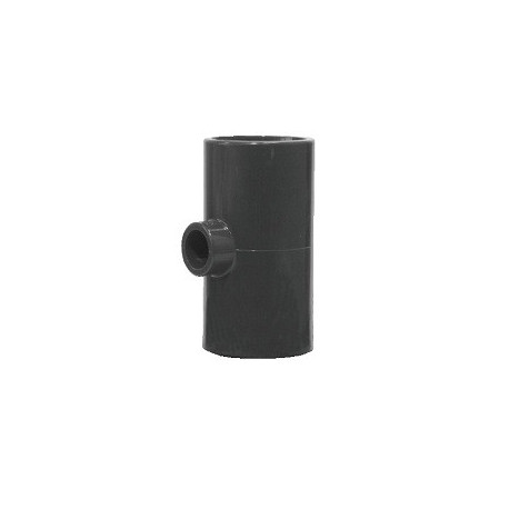 Té PVC 90 ° pression femelle / femelle / femelle ⌀ 40x32x40 - Réf : TRIV4032