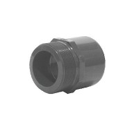 Raccord PVC-fer mâle à...