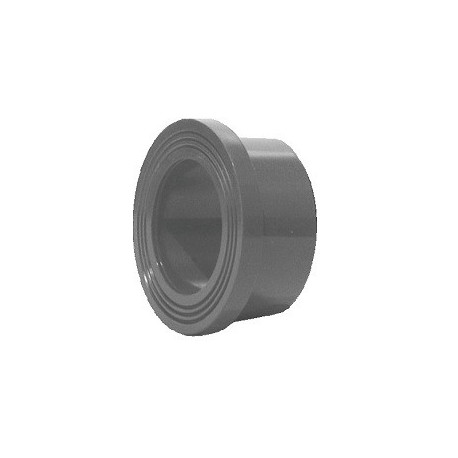Collet PVC pression contre collet pour joint plat ⌀ 110 - Réf : QRV110