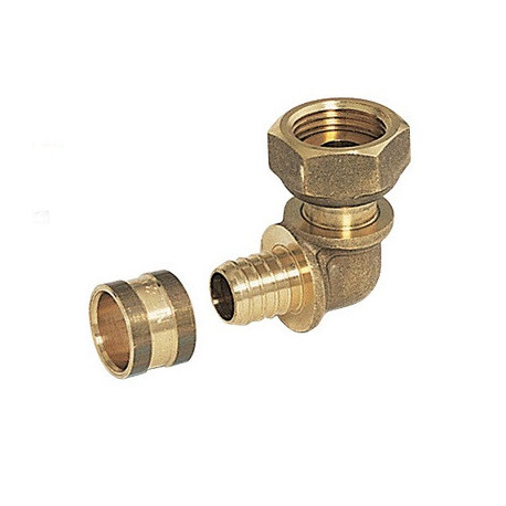 Lot de 10 coudes femelle à glissement Femelle 3/4" - Réf : 4363
