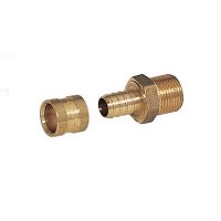 Lot de 10 mamelons mâle à...