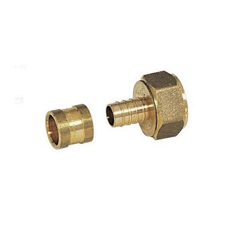 Lot de 10 raccords femelle fixe à glissement Femelle 3/8" - Réf : 4281