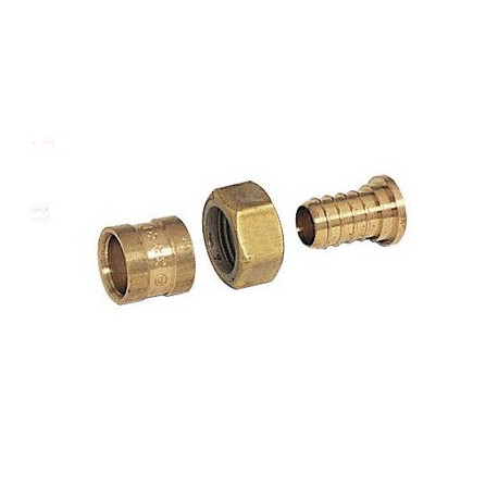 Lot de 10 raccords femelle à écrou tournant et joints plat à glissement Femelle 3/8" - Réf : 4260